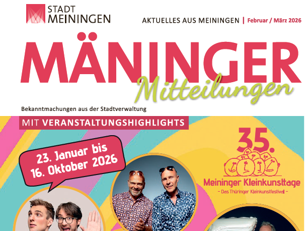 Mäninger Mitteilungen - Ausgabe Februar / März 2026